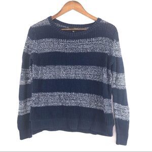 a.n.a Striped Knit Sweater Size L